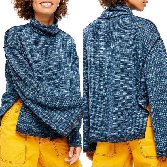 Free People We The Free Sunny Days Turtleneck - Picture 1 of 6